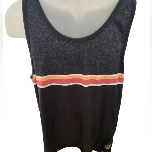 RIP CURL Stripes Surf Tank Top Men L Large Standard Fit - Picture 1 of 5